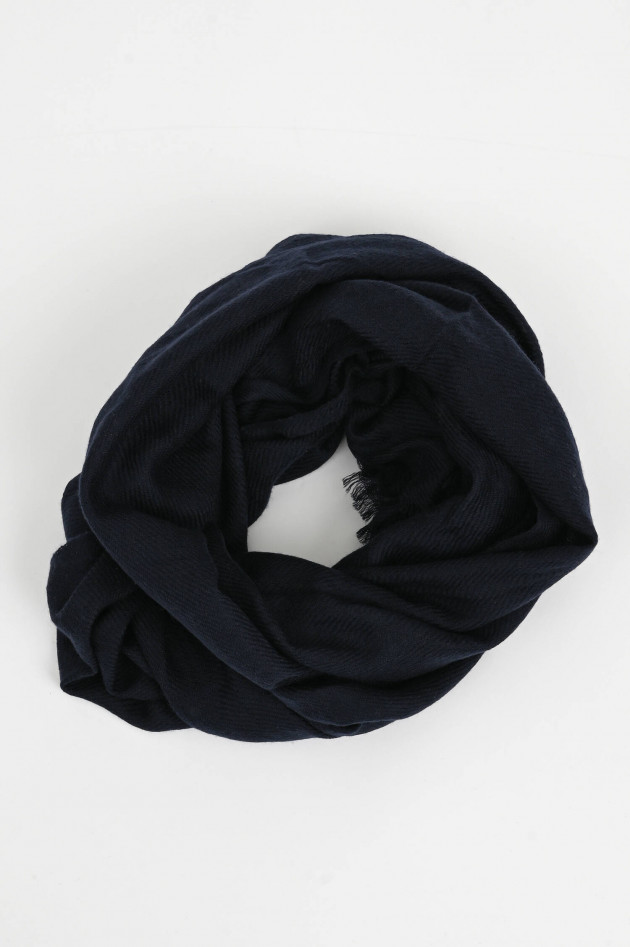andrea's 1947 Cashmere Schal CALEB in Navy