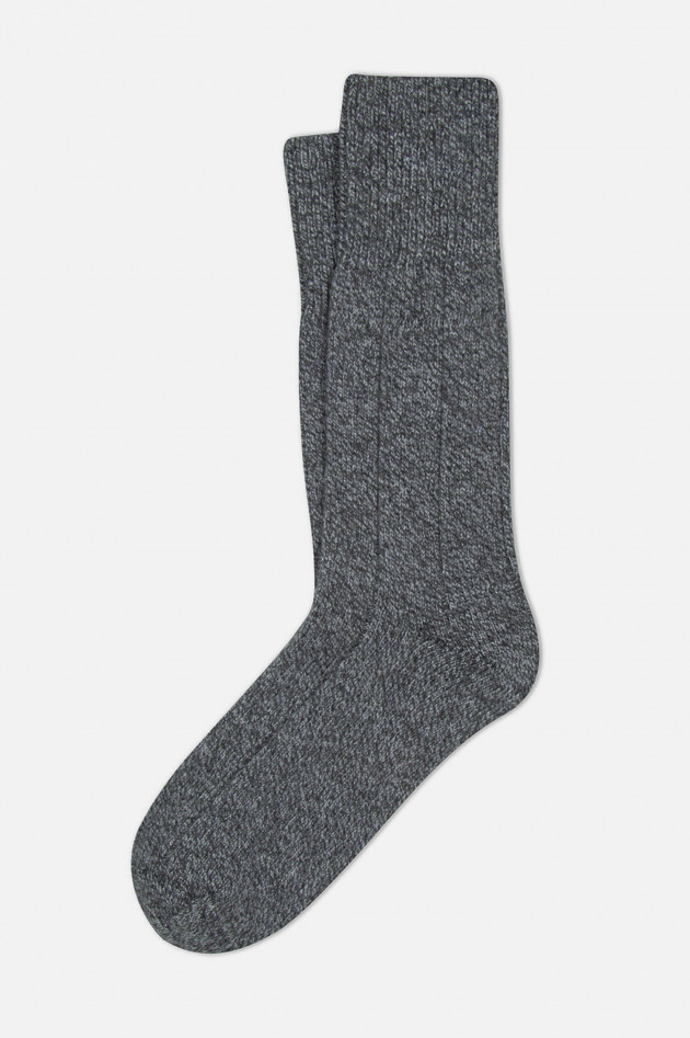 ANT45 Socken ECOCASHMERE in Dunkelgrau