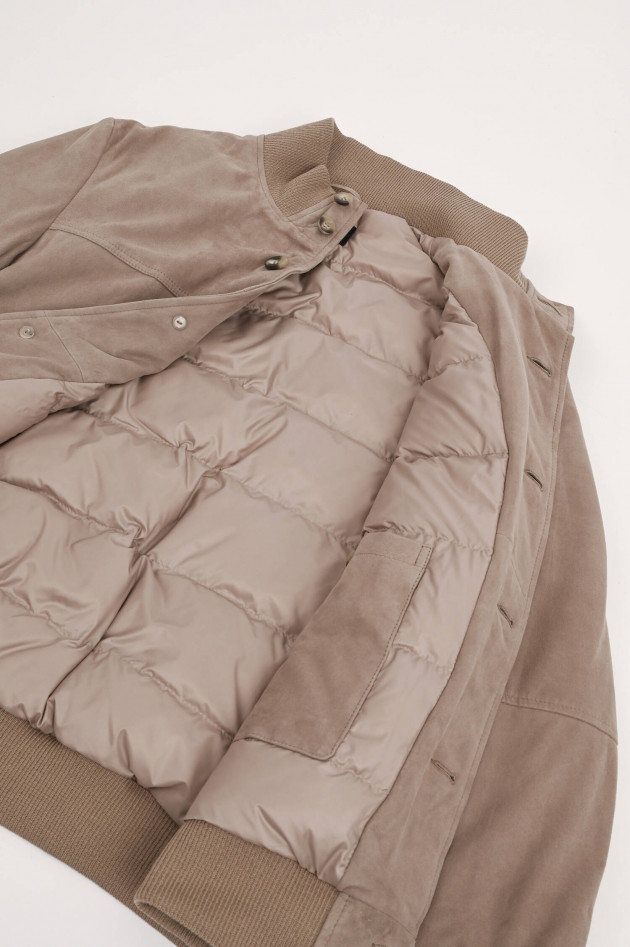 Arma  Lederjacke SPIKE in Taupe