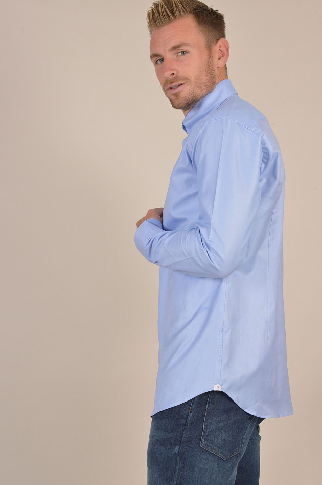 Artigiano Oxford - Hemd in Mittelblau