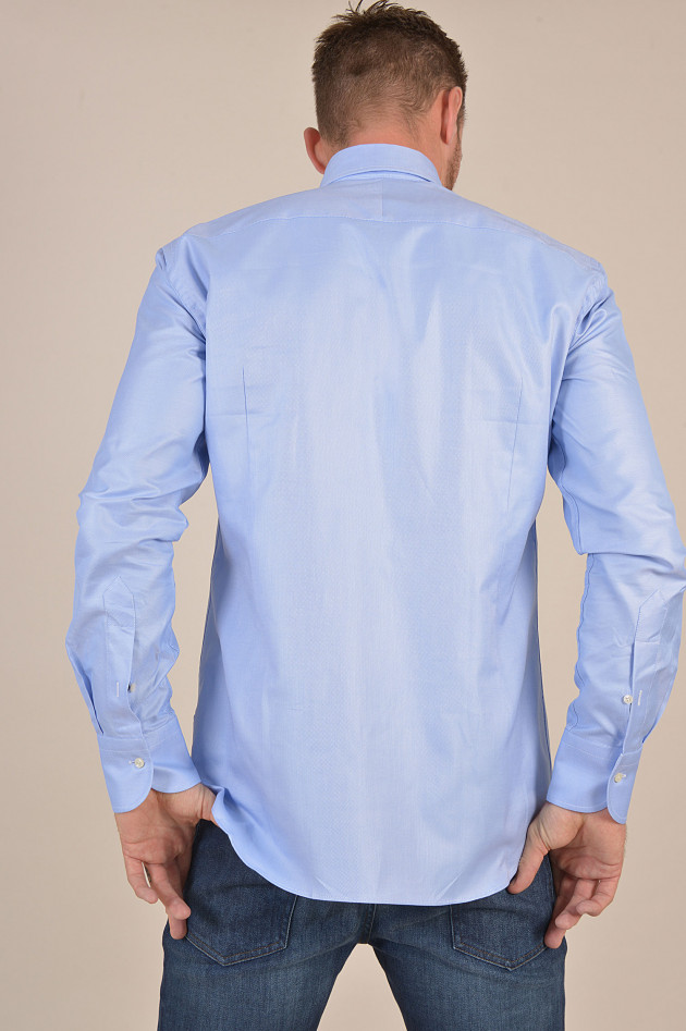 Artigiano Oxford - Hemd in Mittelblau