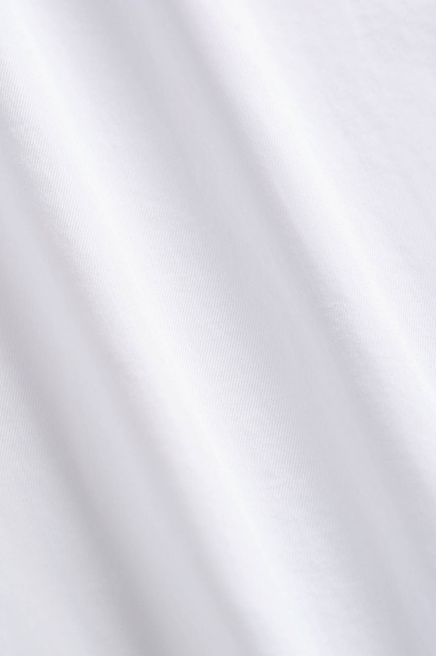 Artigiano Twill-Hemd in Weiß