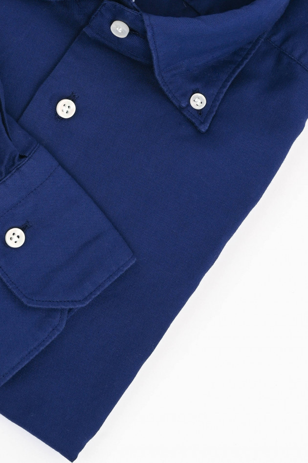 Artigiano Oxford Hemd in Tintenblau