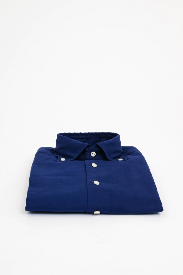Artigiano Oxford Hemd in Tintenblau