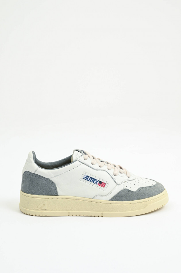 Autry Sneaker MEDALIST LOW in Weiß/Grau