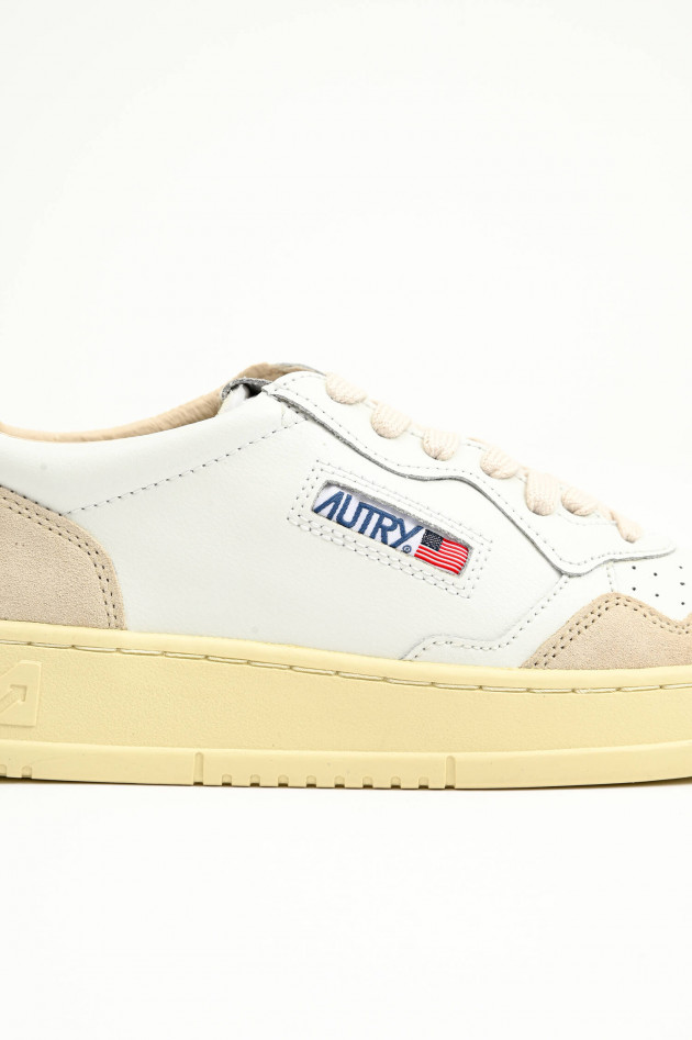Autry Sneaker MEDALIST LOW in Weiß/Grün