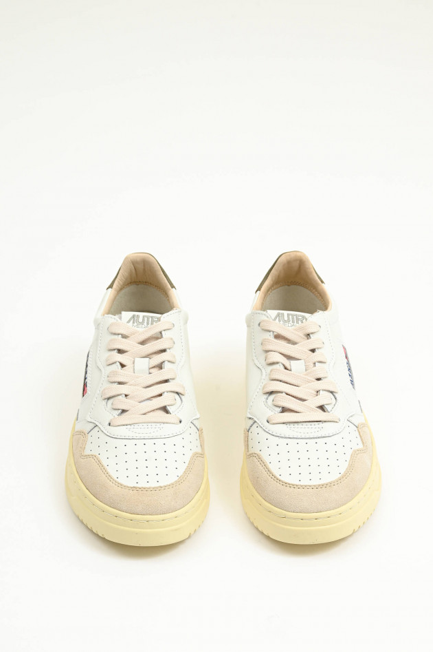 Autry Sneaker MEDALIST LOW in Weiß/Grün