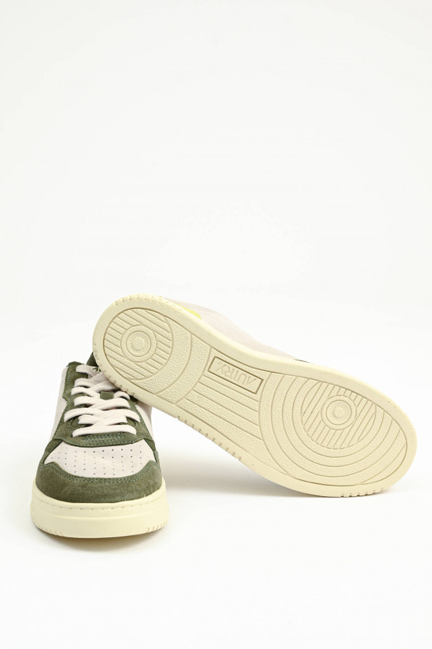 Autry Sneaker MEDALIST LOW in Weiß/Grün/Limette
