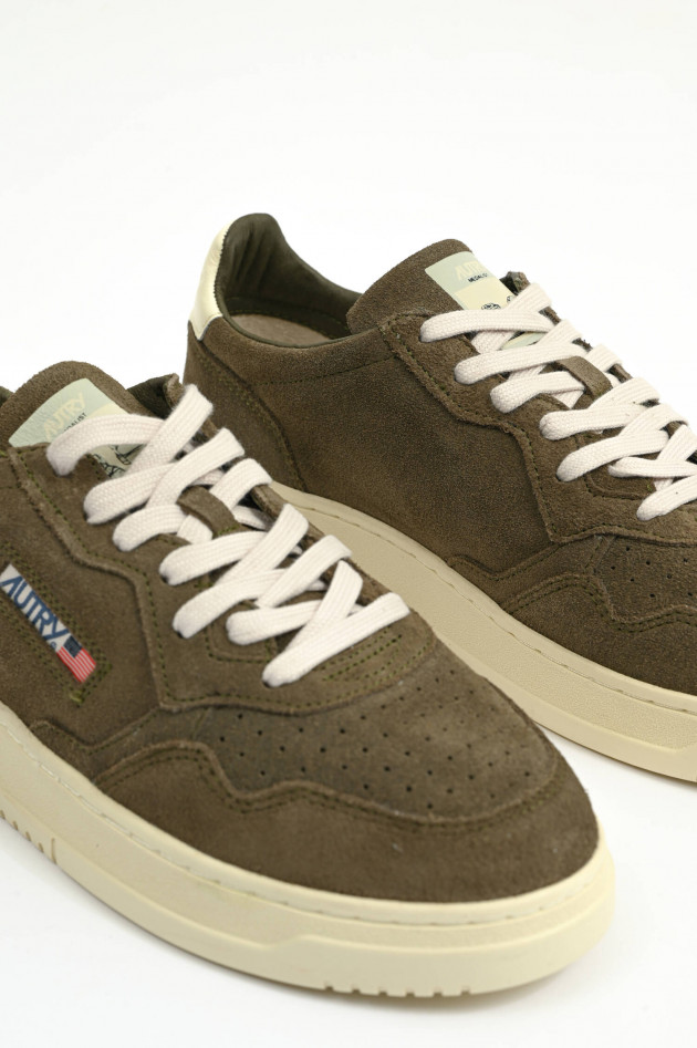 Autry Rauleder-Sneaker MEDALIST LOW in Oliv