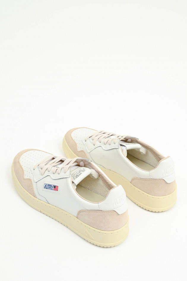 Autry  Sneaker MEDALIST LOW in Weiß/Beige