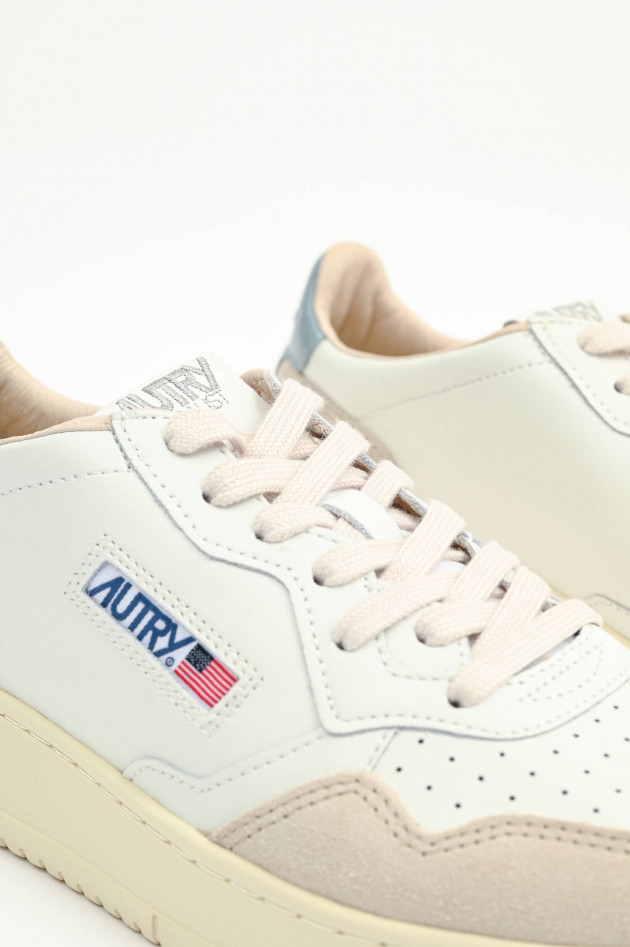 Autry  Sneaker MEDALIST LOW in Weiß/Blau