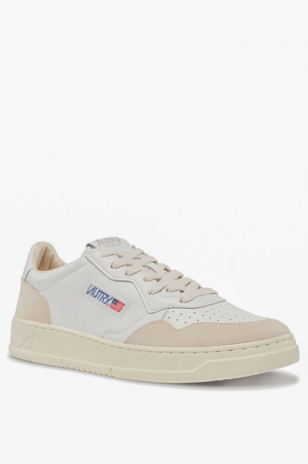 Autry Sneaker MEDALIST LOW in Weiß/Beige