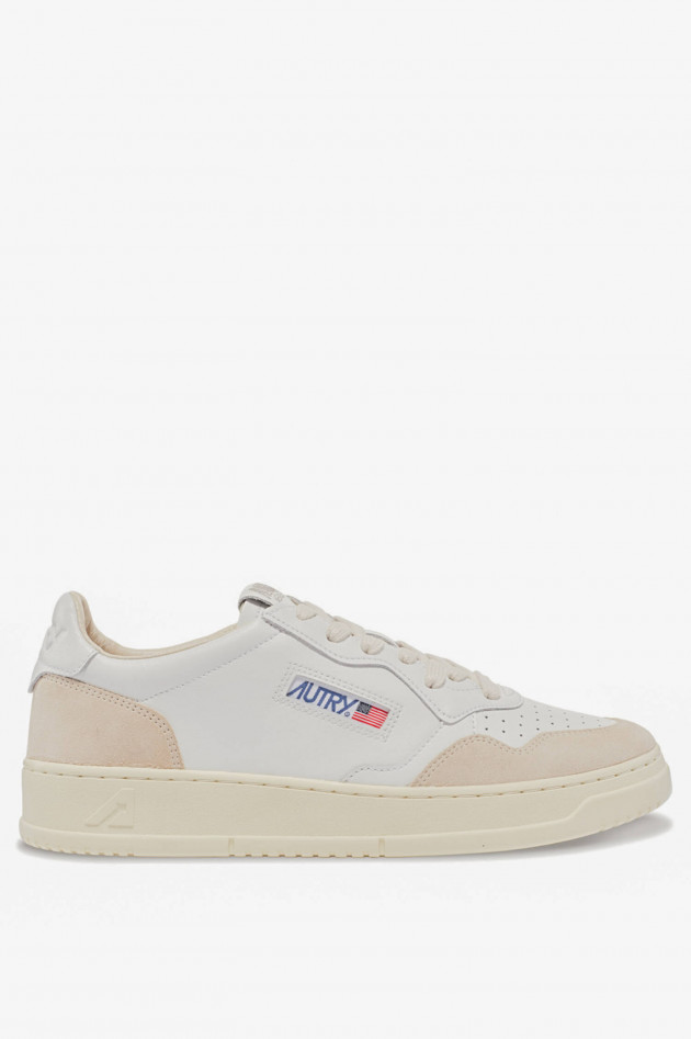 Autry Sneaker MEDALIST LOW in Weiß/Beige