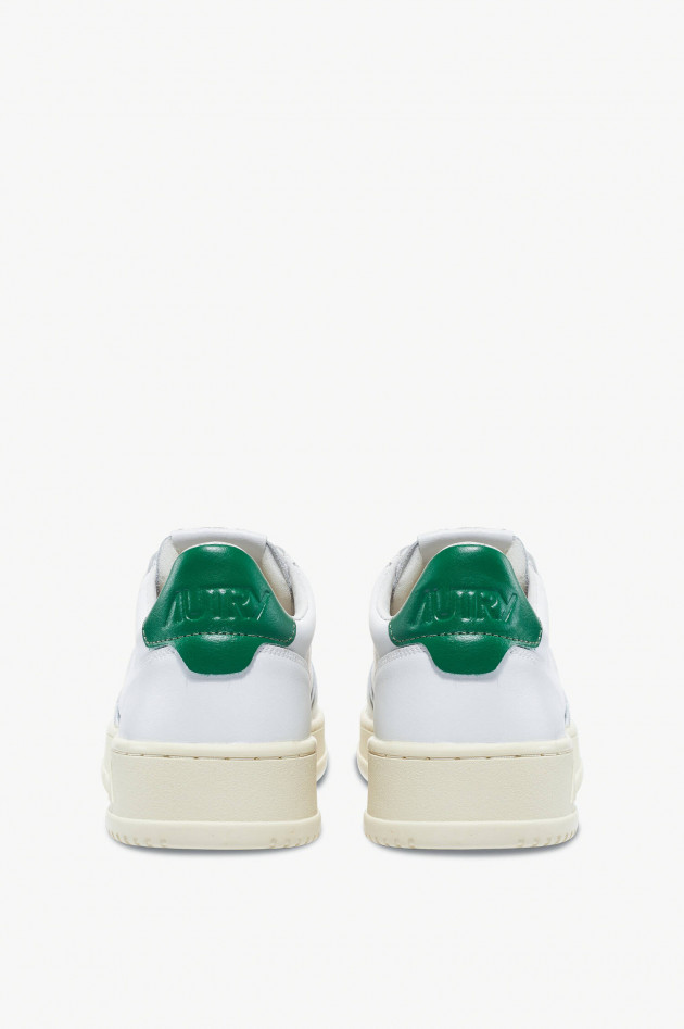 Autry Sneaker MEDALIST LOW CLASSIC in Weiß/Grün