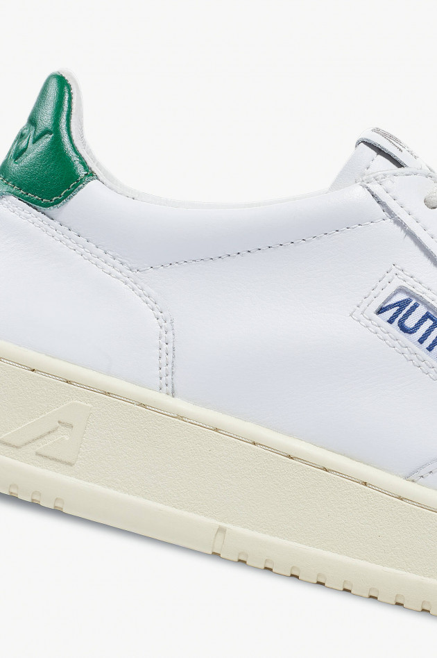 Autry Sneaker MEDALIST LOW CLASSIC in Weiß/Grün