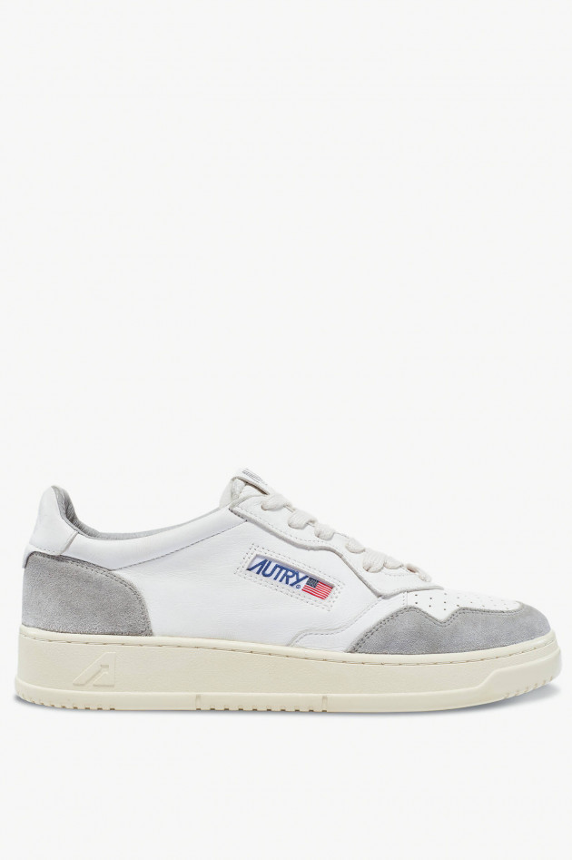 Autry Sneaker MEDALIST LOW CLASSIC in Weiß/Grau