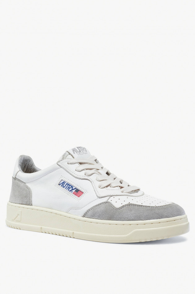 Autry Sneaker MEDALIST LOW CLASSIC in Weiß/Grau