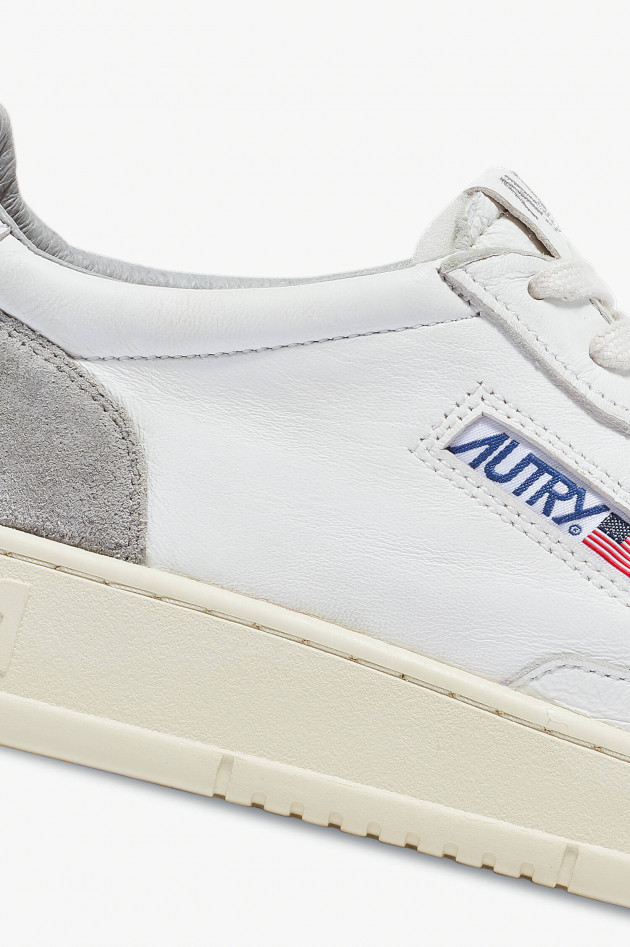 Autry Sneaker MEDALIST LOW CLASSIC in Weiß/Grau
