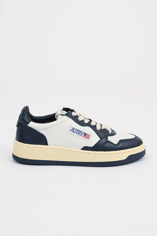 Autry Sneaker MEDALIST LOW CLASSIC in Navy/Weiß