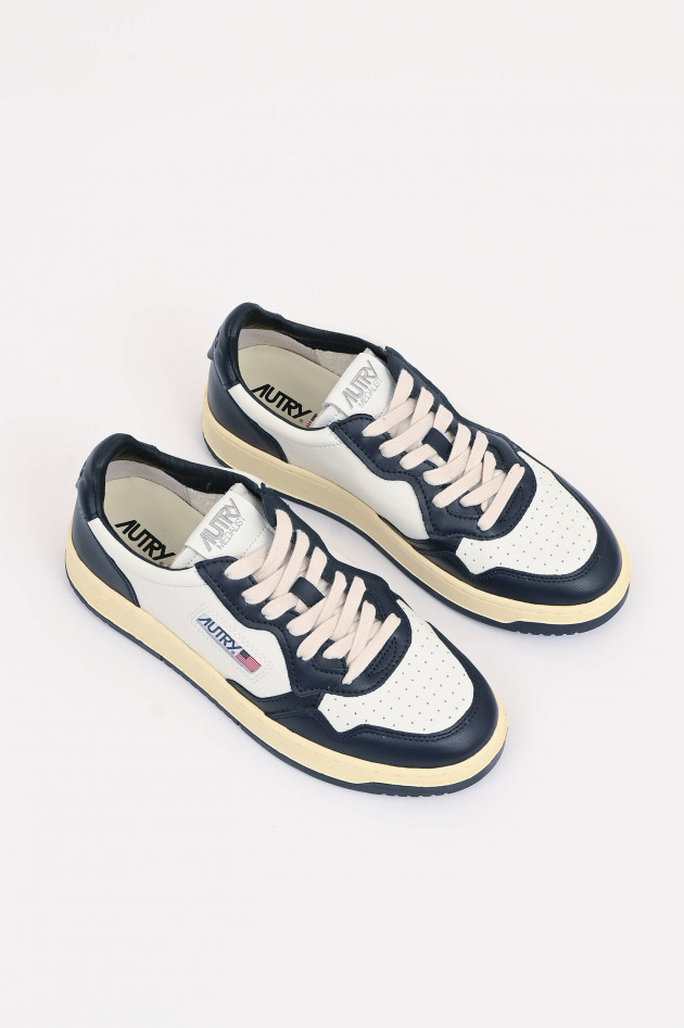 Autry Sneaker MEDALIST LOW CLASSIC in Navy/Weiß
