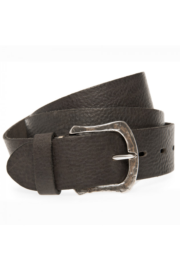 B-Belt Ledergürtel Anthrazit