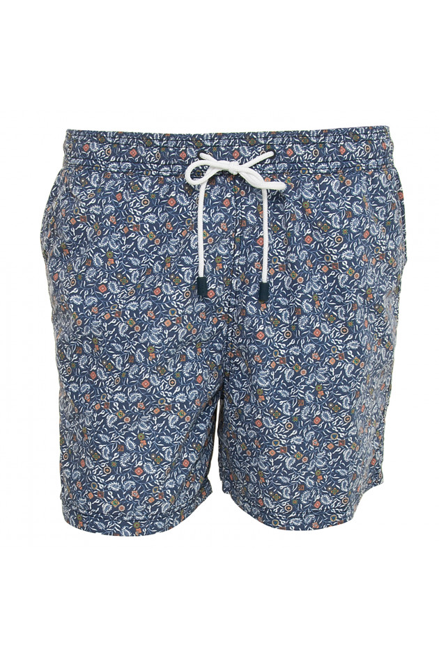 Etro Badehose in Blau gemustert