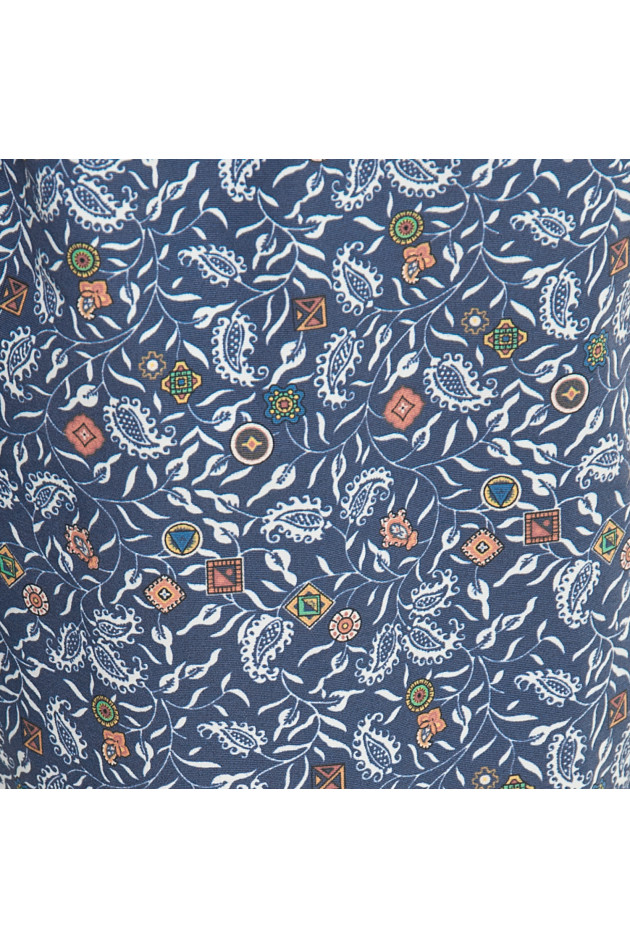 Etro Badehose in Blau gemustert