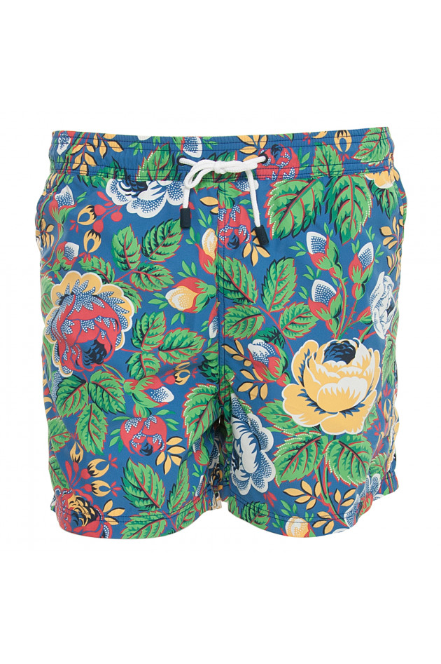 Etro Badehose in Blau gemustert