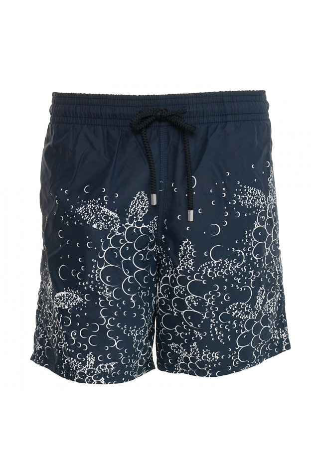 Vilebrequin Badehose in Navy/Weiß