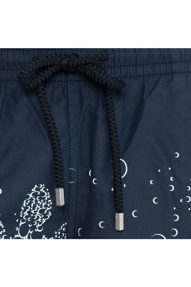 Vilebrequin Badehose in Navy/Weiß