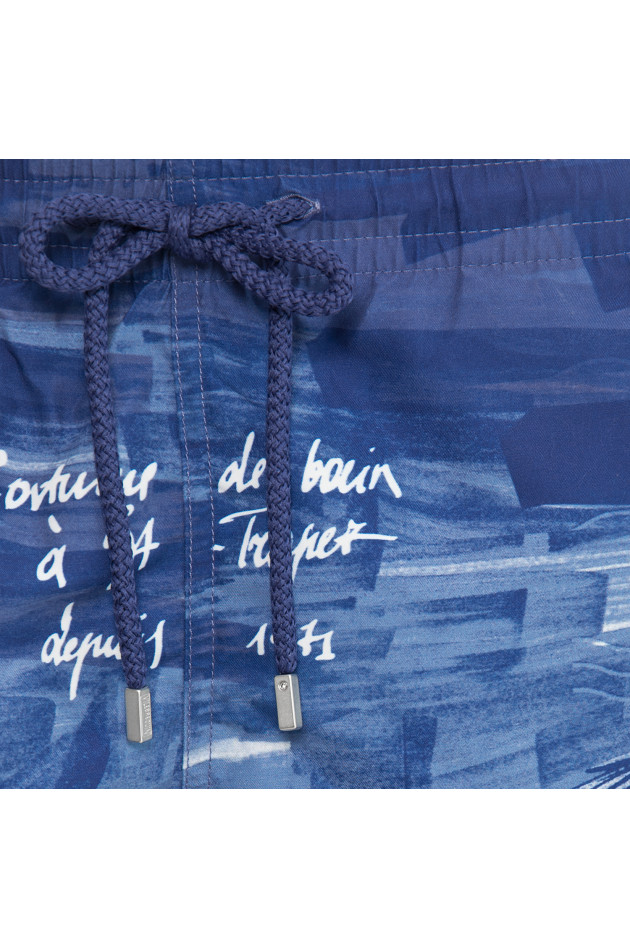 Vilebrequin Badehose in Royal/Weiß