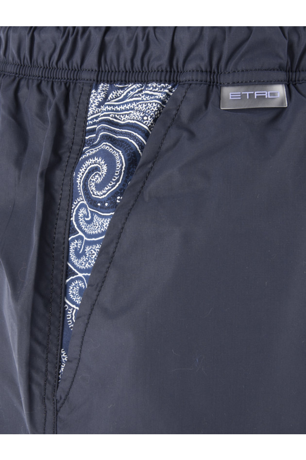 Etro Badeshort in Marine