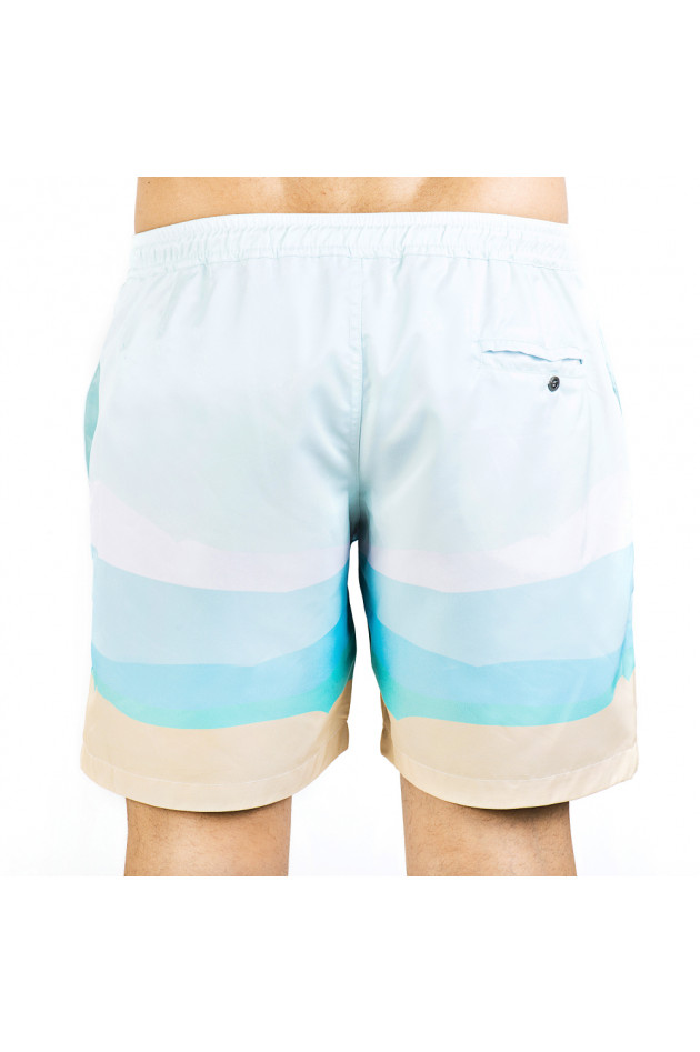 Poleit Badeshorts ICE CREAM in Türkis/Blau/Gelb