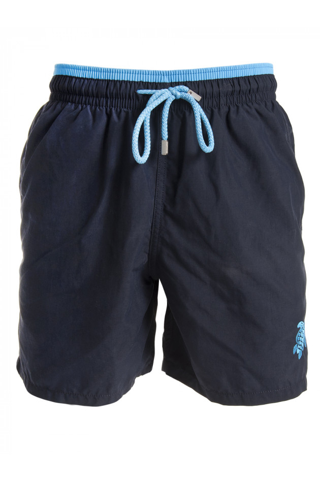 Vilebrequin Badeshorts in Marine/Türkis