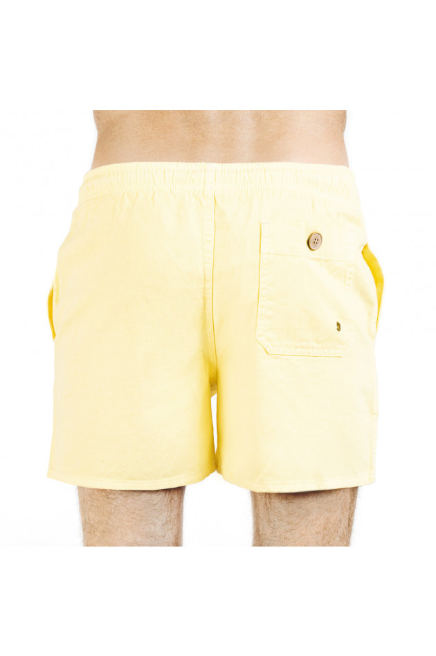 Poleit Badeshorts LAZY BOY in Gelb