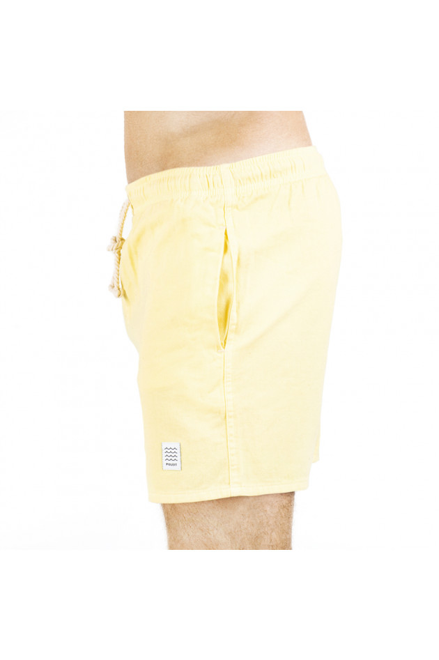 Poleit Badeshorts LAZY BOY in Gelb
