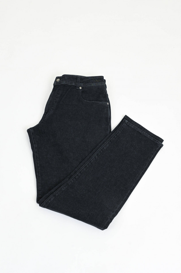 Barmas Jeans DANTE mit Cashmere-Mix in Schwarz