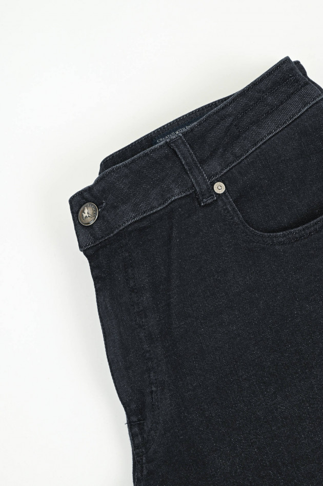 Barmas Jeans DANTE mit Cashmere-Mix in Schwarz