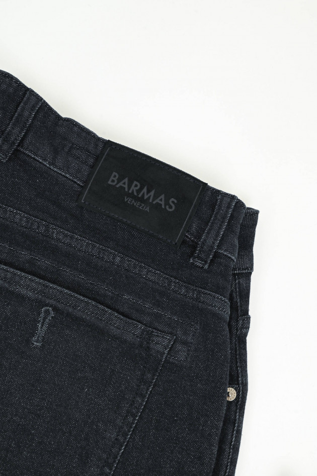 Barmas Jeans DANTE mit Cashmere-Mix in Schwarz