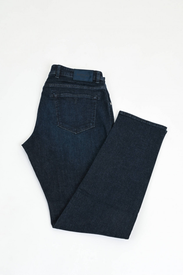 Barmas Jeans DANTE aus Cashmere-Mix in Dunkelblau