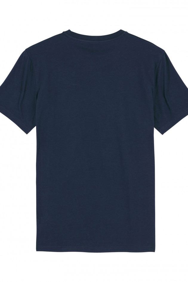 Baron Filou T-Shirt FILOU III. mit Frontprint in Navy