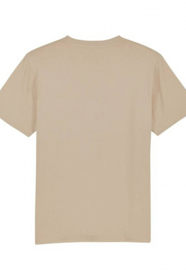 Baron Filou T-Shirt FILOU XV. mit Frontpint in Beige