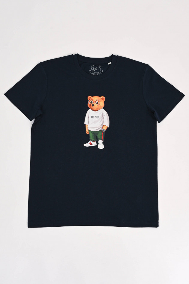 Baron Filou Organic T-Shirt FILOU II in Navy
