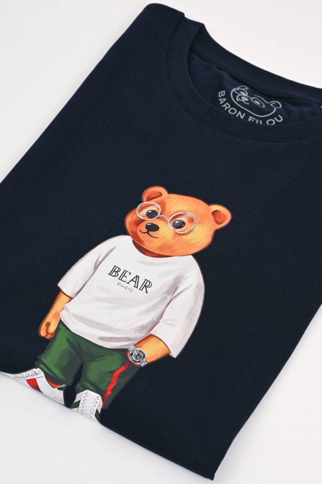 Baron Filou Organic T-Shirt FILOU II in Navy