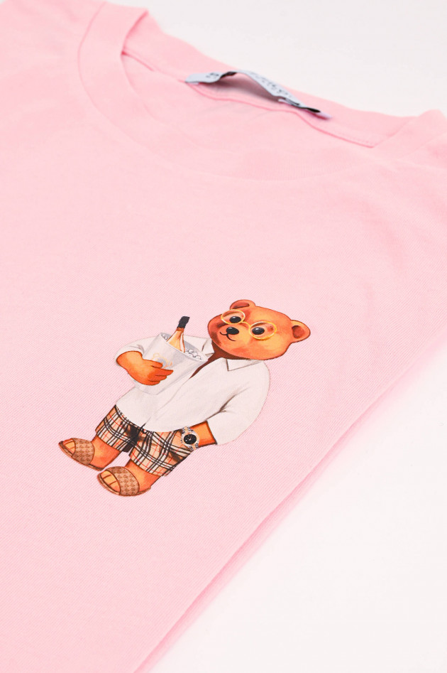 Baron Filou T-Shirt THE SEASIDE SIPPER in Rosa
