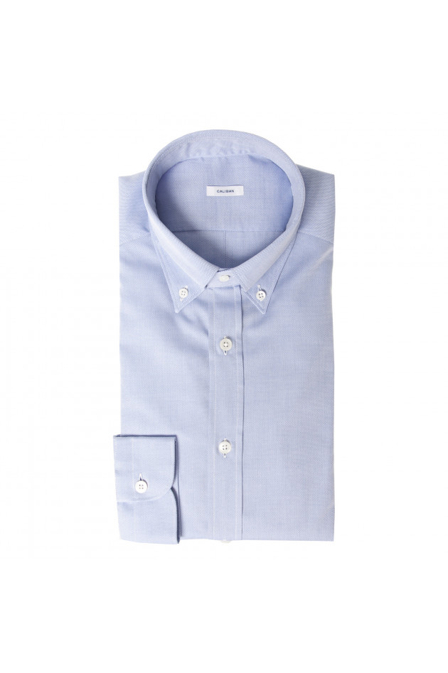 Caliban Baumwollhemd in Blau