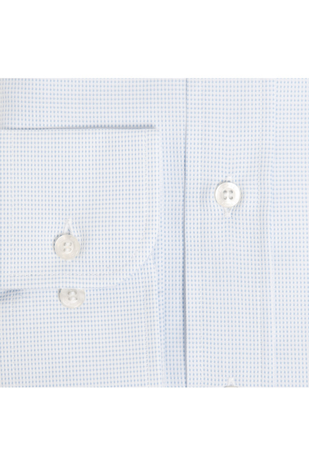 Etro Baumwollhemd in Hellblau