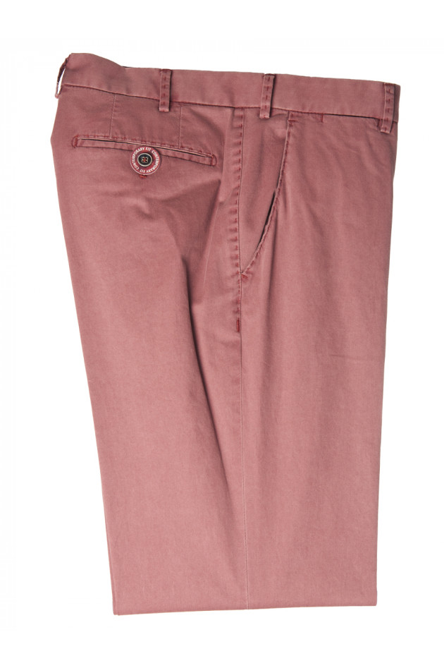 Hiltl Baumwollhose in Rot