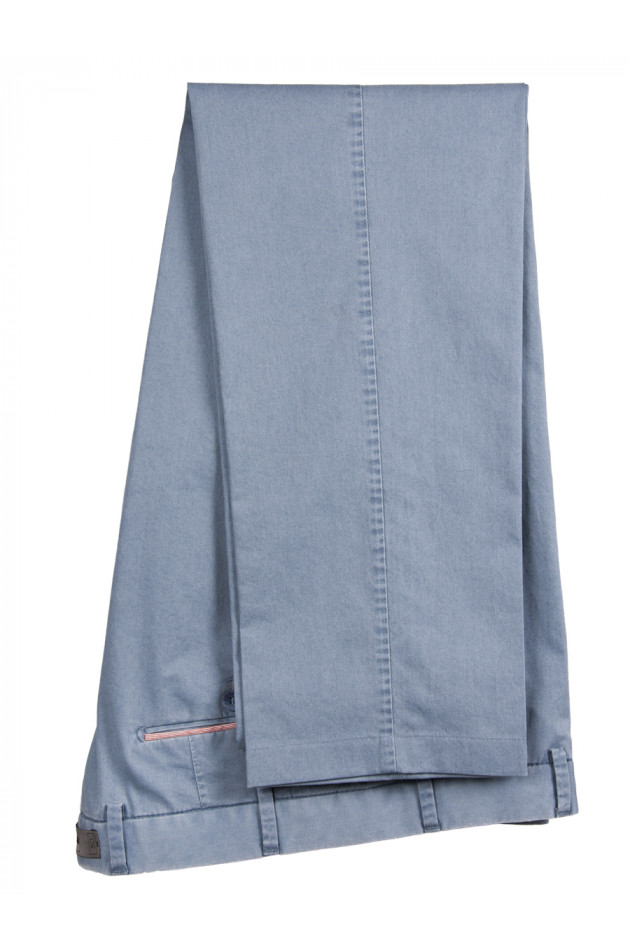 Hiltl Baumwollhose PAGANI in Blau