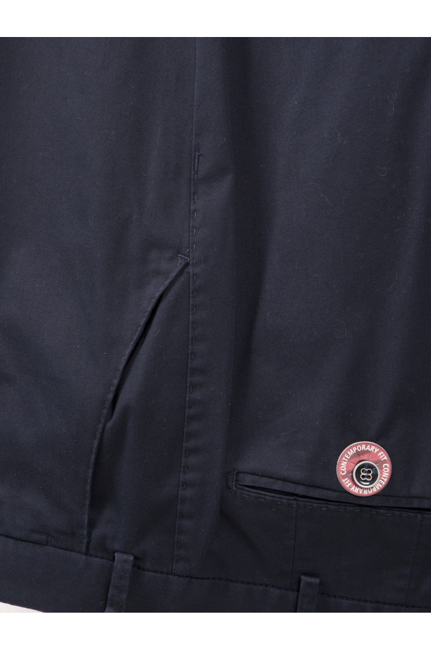 Hiltl Baumwollhose PIAN in Marine